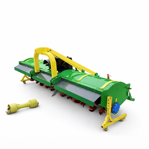 Cultivador de Suelo de Servicio Pesado con Enganche de 3 Puntos y Accionamiento por Toma de Fuerza IGN-180, Maquinaria de Labranza Rotativa con 4 Discos y 800mm de Ancho de Trabajo para - Product Image 1