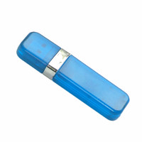 Pabrik Shenzhen membuat 2.0 kecepatan 8GB transparan usb flash drive massal murah usb disk plastik