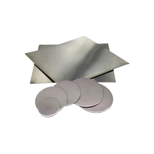 Disque en iridium 99,95 %, <span class=keywords><strong>plaque</strong></span>, feuille, métal précieux, Ir D2-D10mm, disque rond en iridium pour la recherche en laboratoire - Product Image 1