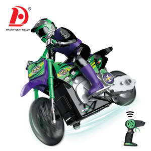 HUADA 1:18 Modelo de Motor Niños Función de truco Cool RC Motocicleta Juguetes Niños Niño 2,4G Control remoto Camión Juguete <span class=keywords><strong>R</strong></span>/C Motor Coche de juguete - Product Image 4