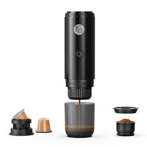 Cafetera Espresso Portátil con Baterí<span class=keywords><strong>a</strong></span>, 19 Bares, Calentamiento Inalámbrico, Automática, Compatible con Cápsulas, Carga Rápida, Ideal para Viajes - Product Image 1