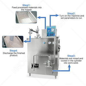 Congelador Continuo de Helados HNOC 100L 300L 350L 700L 1000L - Precio de Máquina de Congelación de Helados - Product Image 3