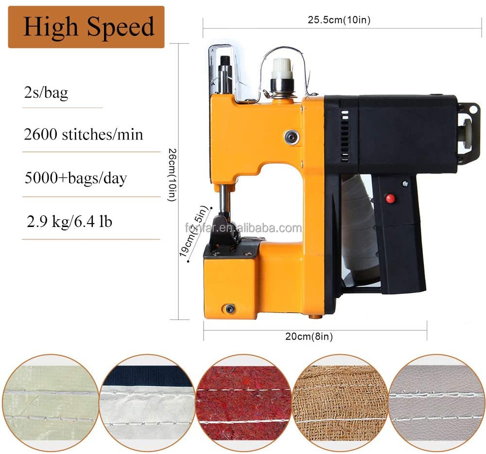 CE Certified Portable Industrial Sewing Machine GK9-890, Semi
