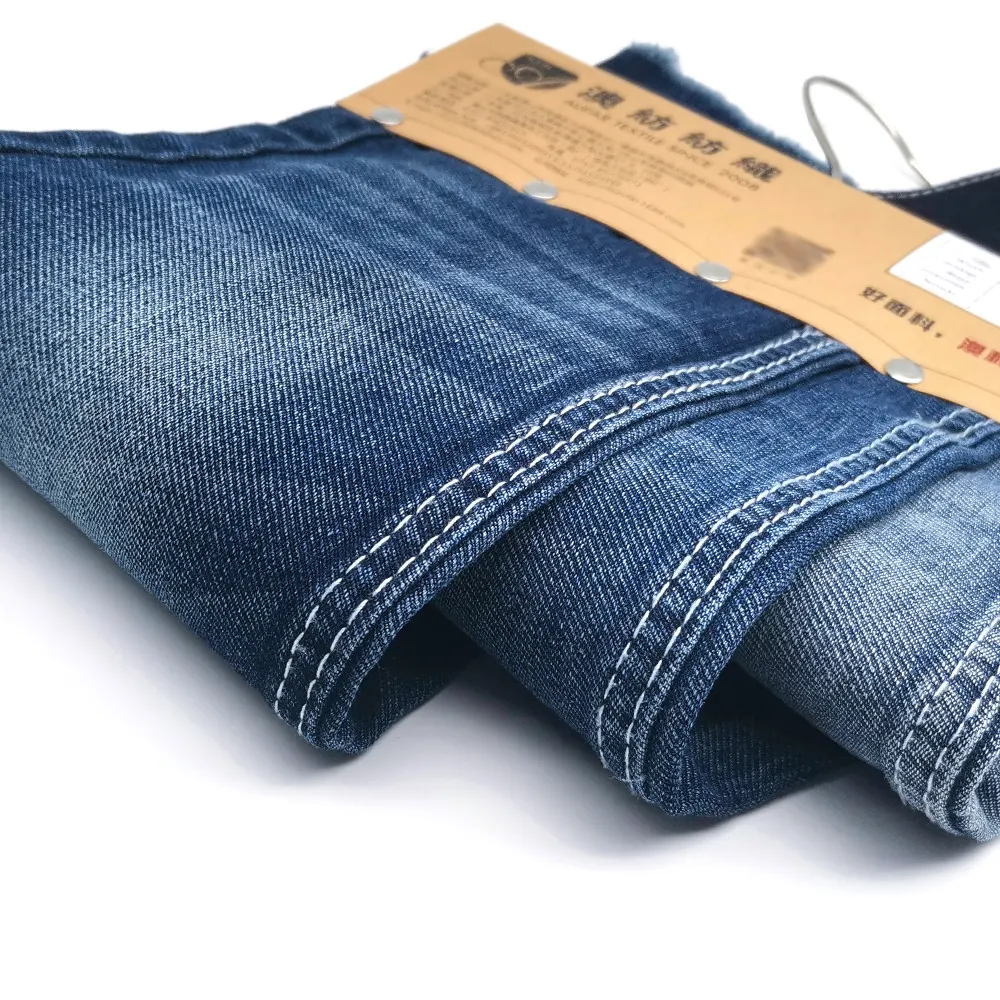 Big stretch Men boy friend denim fabric for jeans denim fabric heavy cotton rolls of denim fabric B1271