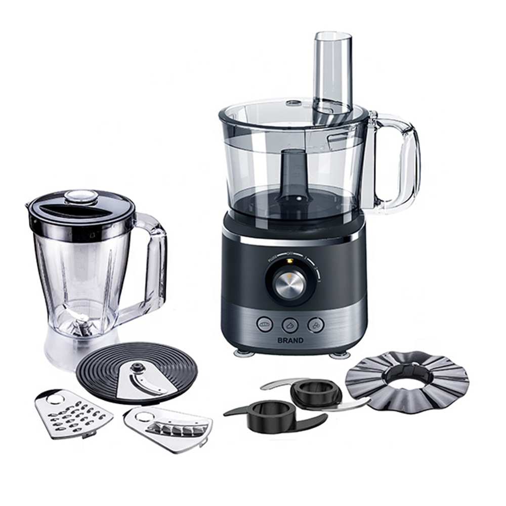 High Quality Multifunction Professional Food Processor 1.5L Capacity 6-Speed Electric with Chopping Function Household Use