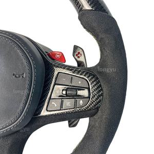 Volante de fibra de carbono para <span class=keywords><strong>BMW</strong></span> M4 M4 F82m4 M4f82 F82 M4cs M4 M420i M428i M430i M435i M440i M420i M430i M435i - Product Image 3