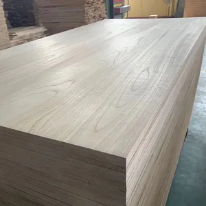 JiuHeng fábrica directamente Paulownia madera troncos fabricados tableros de madera