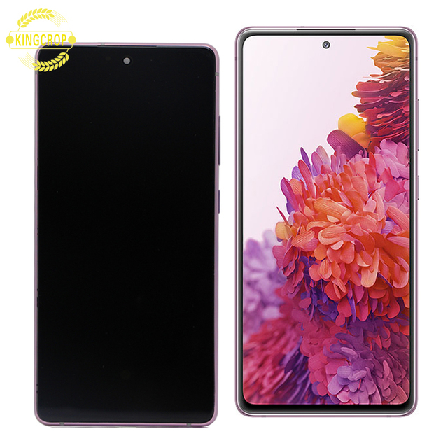 6.5"Original Display for Samsung Galaxy S20 FE 5G G781 G780 Fan Edition Lite LCD Touch Screen Replacement Repair Part With Frame