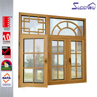 Superhouse 2026 Perfiles Personalizados de Aluminio para Ventanas de Madera, Ventanas Abatibles con Marco de Aluminio Revestido de Madera