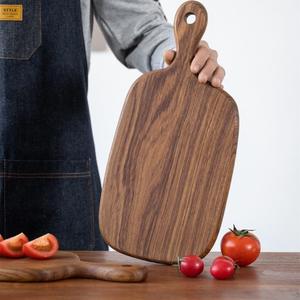 Hot Selling Solid Wood Cutting <b>Board</b> <b>Black</b> Walnut for Steak Fruit Bread Tray for Kitchenware - Product Image 4