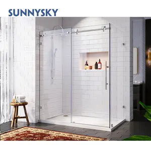 Sunnysky קיטור מקלחת חדר עם עיסוי אמבטיה מקלחת ארון אמבטיה G160 ETL CE approvelled