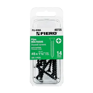 Blister Master con unità 144 con 14 viti multiuso, 8x1-1/2 ', feroce - Product Image 2