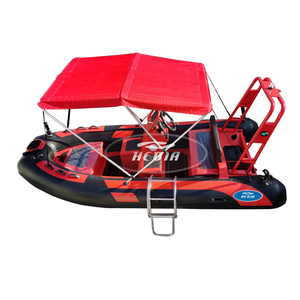 Bateau de pêche en aluminium Hypalon Yates Deep v <span class=keywords><strong>Alu</strong></span> 390 de 13 pieds avec cabine à vendre - Product Image 1