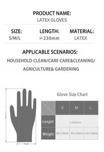 Guantes <span class=keywords><strong>de</strong></span> <span class=keywords><strong>Examen</strong></span> <span class=keywords><strong>de</strong></span> Látex Desechables Sin Polvo Samson - 4 Milésimas <span class=keywords><strong>de</strong></span> Pulgada <span class=keywords><strong>de</strong></span> Grosor, Puño <span class=keywords><strong>de</strong></span> Seguridad, Impermeables, Antideslizantes, Fáciles <span class=keywords><strong>de</strong></span> Poner, Alta Calidad - Product Image 6