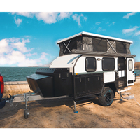 Caravane tout-terrain pour camping-Car et Bus, en plastique, pliable, Mobile, Bus à domicile