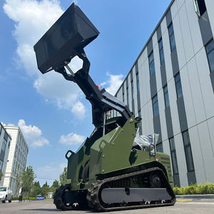 รถตักล้อยาง OMI รุ่นใหม่ แบบมัลติฟังก์ชั่น 350 กก. พร้อมบุ้งกี๋ - Product Image 4