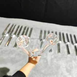 Set di Diapason in Cristallo per Terapia Sonora dei Chakra, Strumenti di Guarigione Sonora in Quarzo per Meditazione Musicale - Product Image 3