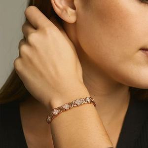Braccialetti in Rame Puro Personalizzati per Donne, <span class=keywords><strong>Bracciale</strong></span> Magnetico Ultra Potente <span class=keywords><strong>con</strong></span> Magneti da 3800 Gauss - Product Image 4