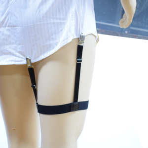 Penyangga Kemeja Elastis Modis untuk Pria, Ukuran Sesuai Pesanan, Dapat Disesuaikan, Bahan Poliester, Penjepit Logam, Aksesoris Rumah Tangga - Product Image 5