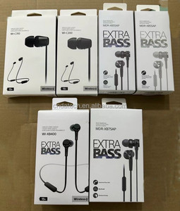 หูฟังสเตอริโอแจ็คหูฟังอินเอียร์บัดเบสพิเศษ MDR-XB75AP หูฟังแฮนด์ฟรีสำหรับโซนี่ XB55AP WI-C310 XB400 C200ชุดหูฟังไร้สาย - Product Image 6