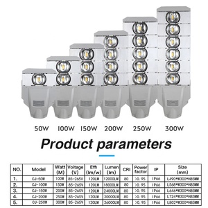 Lampe de rue à 6 led cob, 100w, <span class=keywords><strong>150</strong></span> w, <span class=keywords><strong>150</strong></span> watts, 200watts, <span class=keywords><strong>prix</strong></span> bas - Product Image 3