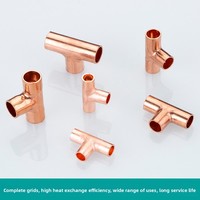 Harga pabrik Fitting Tee kompresi sama pipa tembaga Bushing 25mm 20mm ukuran Forged Cast Plating lukisan Model Nomor kepala