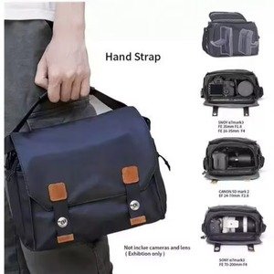Sac à dos pour appareil photo en polyester durable, portable, imperméable, écologique, pour voyages et randonnées, compatible avec les appareils photo reflex numériques, fabriqué en usine BSCI. - Product Image 2