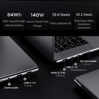 Ordinateur portable Lenovo YOGA Pro 15 Aura Ultra7-356H 32 Go 1 To RTX5060 15,3 pouces 3,2K OLED Écran tactile en option et (tablette d'écriture + stylet)