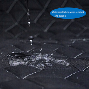 Bestseller 600D Oxford-Gewebe Robuster Wasserdichter Kratzfester Rutschfester Waschbarer Autositzbezug für Haustiere mit Schnappverschlüssen - Product Image 4