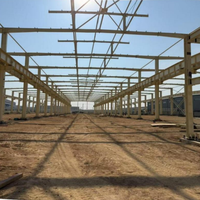 Edificio de Taller con Estructura de Acero Industrial con Marco de Alta Resistencia Q355 para Fábrica de Manufactura Pesada