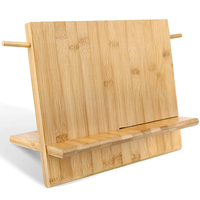 Support magnétique pour couteaux en bambou écologique personnalisé, support de rangement pour outils de cuisine, porte-gobelets, double face, marque QIWU, vente en gros
