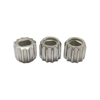 Pièces de rechange en acier inoxydable 304 pour mélangeur/broyeur/presse-agrumes, haute résistance à la corrosion, par métallurgie des poudres, ID6.05mm*OD15mm*H12.5mm