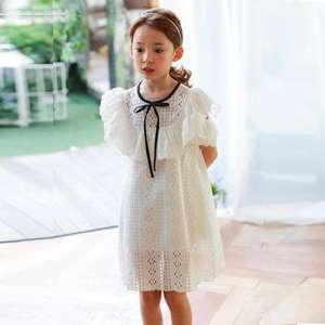 Robe de fête pour filles en tissu crêpe taille Xxxl - Product Image 4