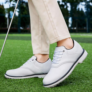 Ventes directes transfrontalières Chaussures <span class=keywords><strong>de</strong></span> <span class=keywords><strong>golf</strong></span> <span class=keywords><strong>de</strong></span> plein air décontractées une pièce pour hommes <span class=keywords><strong>de</strong></span> grande taille légères et antidérapantes pour la saison d'automne - Product Image 4