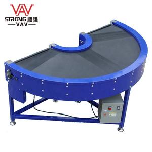 Çin fabrika yüksek kalite kavisli konveyör 90 ve 180 derece dönebilen bantlı konveyör - Product Image 5