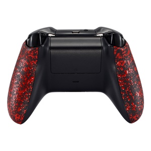 Coque de protection latérale texturée personnalisée pour manette Xbox One X/S - Remplacement du boîtier de poignée rouge - Product Image 4