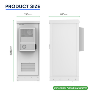 Armoire de stockage d'énergie solaire 64 kWh avec refroidissement par air pour batteries au lithium, idéale pour les applications C&I en extérieur - Product Image 5