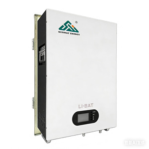 Sistema de Almacenamiento de Energía Híbrido de Pared Sunway Energy Li-Bat 16KWh 51.2V LiFePO4 - Product Image 1
