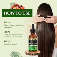 Minyak Rambut Herbal Batana Organik 100% Murni Vegan Melembapkan Menutrisi Kulit Kepala Merangsang Pertumbuhan Semua Jenis Rambut Minyak Esensial Grosir