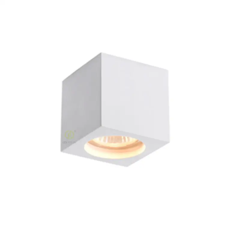 Lichtvorrichtungen Deckenoberfläche montiertes Gipsklarlicht Gipskleuchten-Downlights GU10 LED-Gips modern 80 Indoor Rund 2800