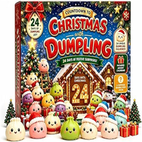 Calendrier de l'Avent de Noël 2026 – Boîte Mystère avec Jouets Souples en TPR – Compte à Rebours de Noël – Cadeau de Décompression pour les 14 ans et plus