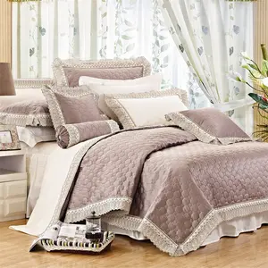 Kosmos conjunto de folha de cama 100% algodão, china, fabricante, design de moda, tamanho duplo, conjunto de folha de cama impressa reativa