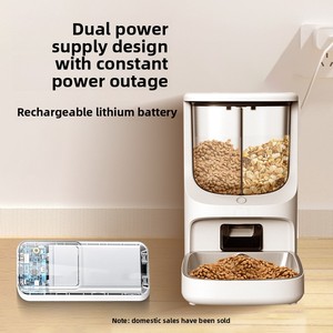2025 nuovo telecomando intelligente Wifi <span class=keywords><strong>Pet</strong></span> <span class=keywords><strong>Feeder</strong></span> Microchip automatico cane per animali domestici mangiatoia cibo - Product Image 5