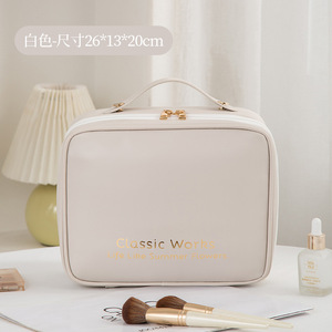 Popular 3-in-1 Handheld <b>Makeup</b> Bag Travel <b>Makeup</b> Storage Bag <b>Makeup</b> Bag Large Capacity High Luxury Feeling <b>case</b> pouch - Product Image 2
