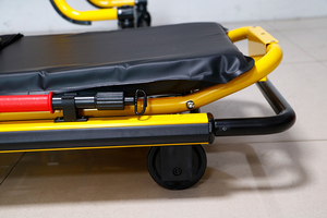 Diseño ligero y fácil operación para camilla de ambulancia de una persona para bomberos de hospital y rescate de emergencia - Product Image 5