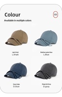 Gorra de Béisbol Ajustable de Algodón 100% con Lazo, Protección Solar, Estiliza el Rostro, Duradera, a la Moda para Primavera