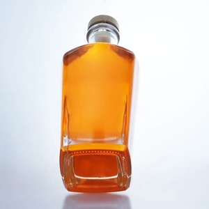 M 500ML mignon grande taille extérieur sans plomb <span class=keywords><strong>bouteille</strong></span> en verre <span class=keywords><strong>de</strong></span> vin Barware whisky carafe <span class=keywords><strong>bouteille</strong></span> d'alcool - Product Image 3