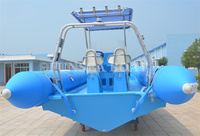Hipalon sport ocean-barco inflable rígido para viajes, de fibra de vidrio, de alta calidad, 32 pies, 9,6 m, 960