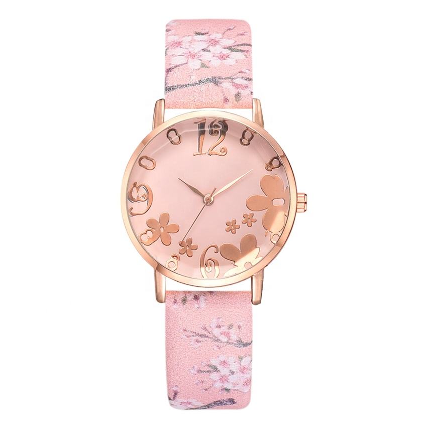 Leather Custom Watches For Her Quartz Watches Custom Watches For