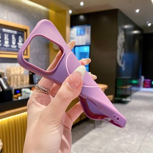 Ốp điện thoại TPU thời trang không dây sạc mới cho iPhone 16 Pro Max, ốp điện thoại mềm từ tính cho iPhone 11 12 13 14 15 - Product Image 2